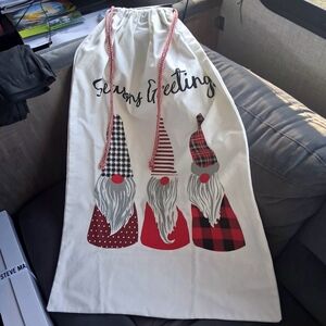 GIFT SACK Large Aspen DURABLE Gnome STRONG Drawstring BRAND-NEW